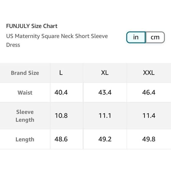 NEW Smocked Maternity Summer Dress Ruffle Maxi Dress 2X - Picture 5 of 6